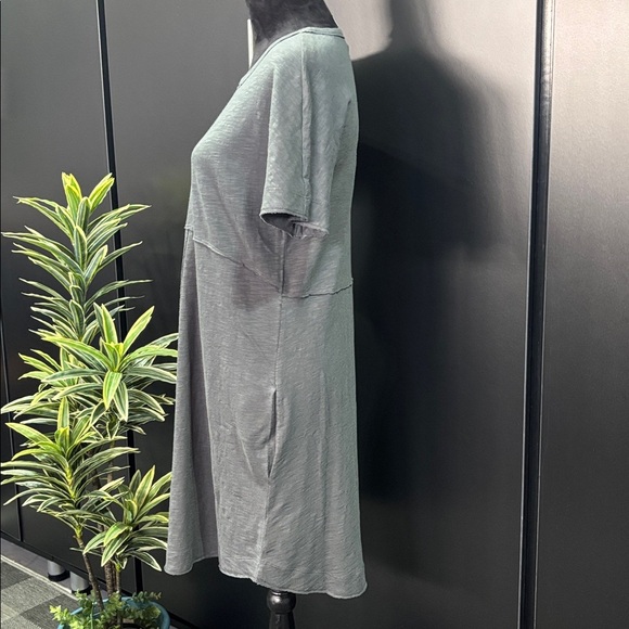 UpWest Hip Pockets,pull over,lightweight, short sleeve, scoop neck, cotton soft - Picture 3 of 8